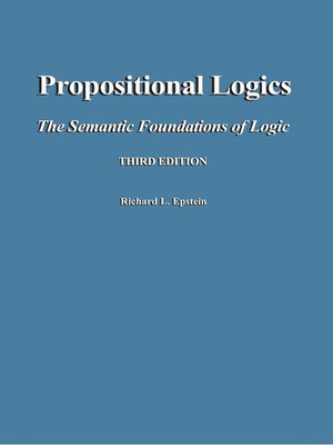 cover image of Propositional Logics